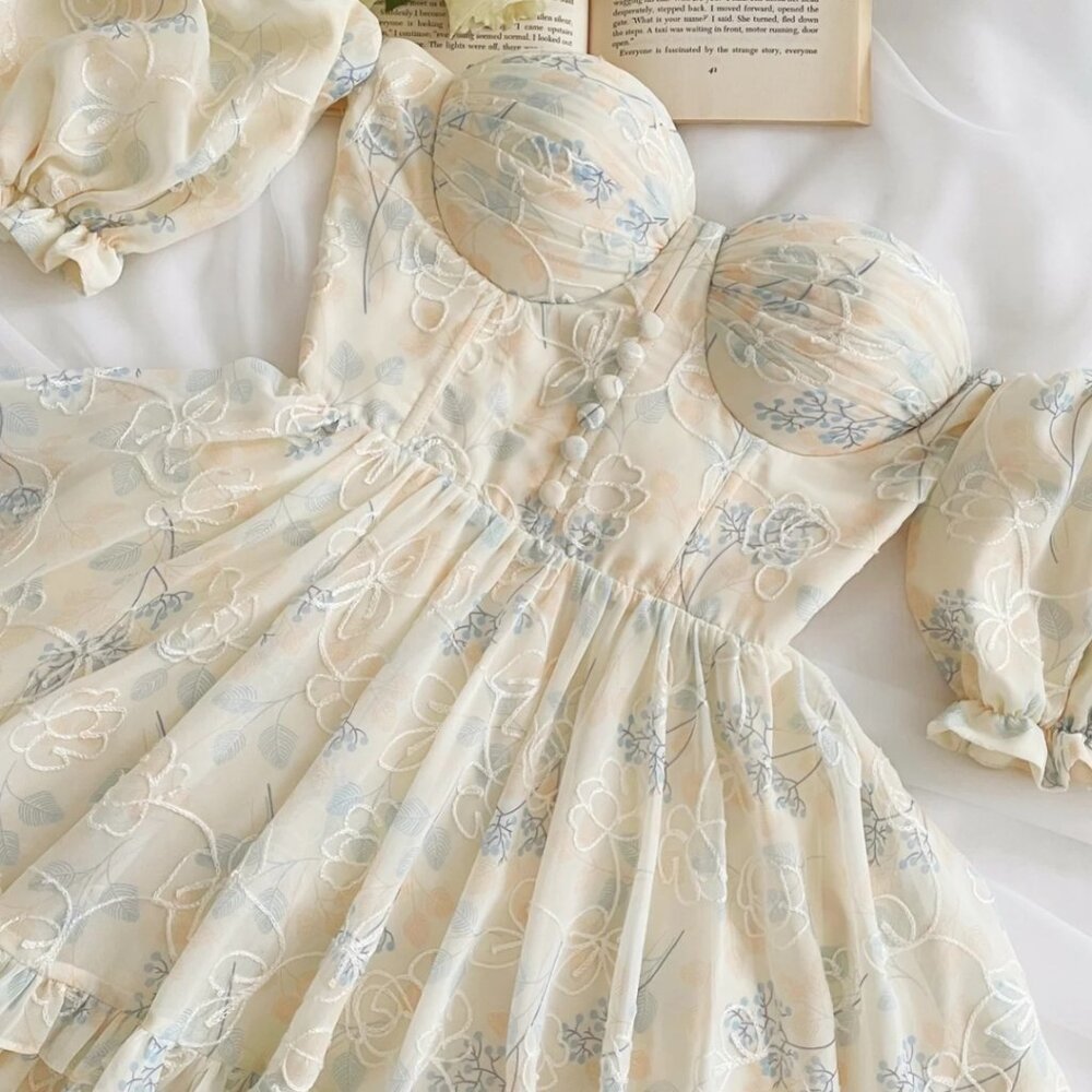 NWT Adeirlina Summer in Tuscany Floral Dress